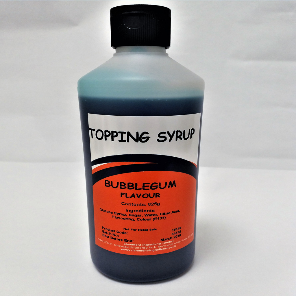 Bubblegum Bottle Topping Syrup Ice Cream Supply wholesale from D