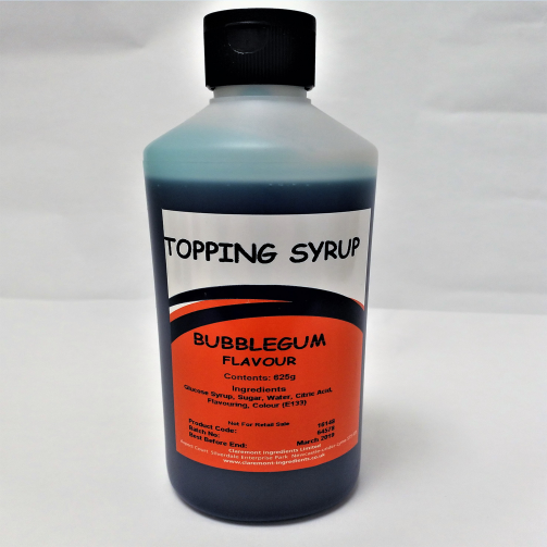 Bubblegum Bottle Topping Syrup