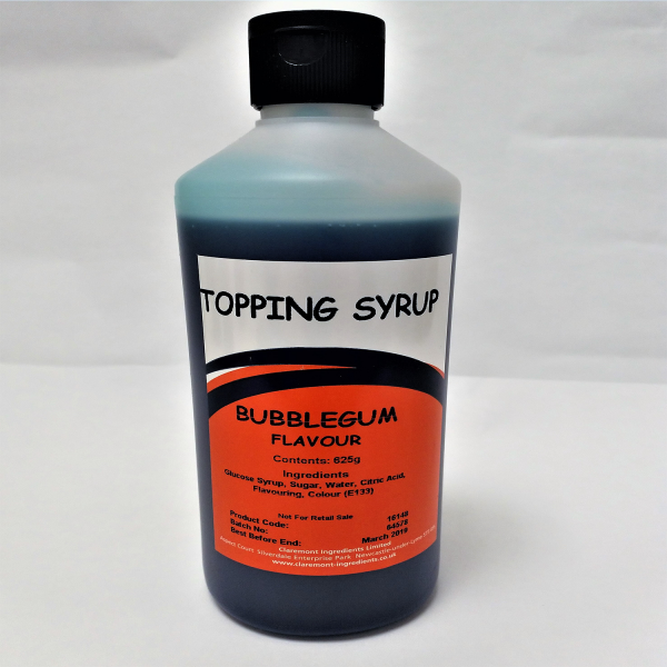 Bubblegum Bottle Topping Syrup