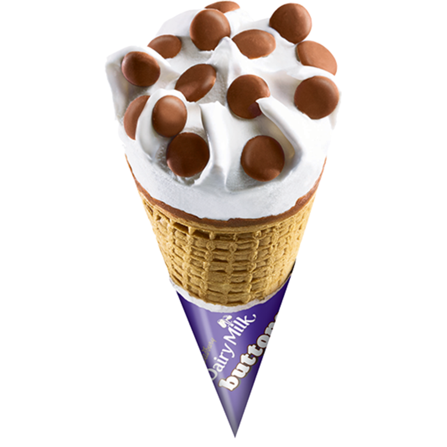 Buttons Cone Ice Cream Supply wholesale from D'Auria Brothers