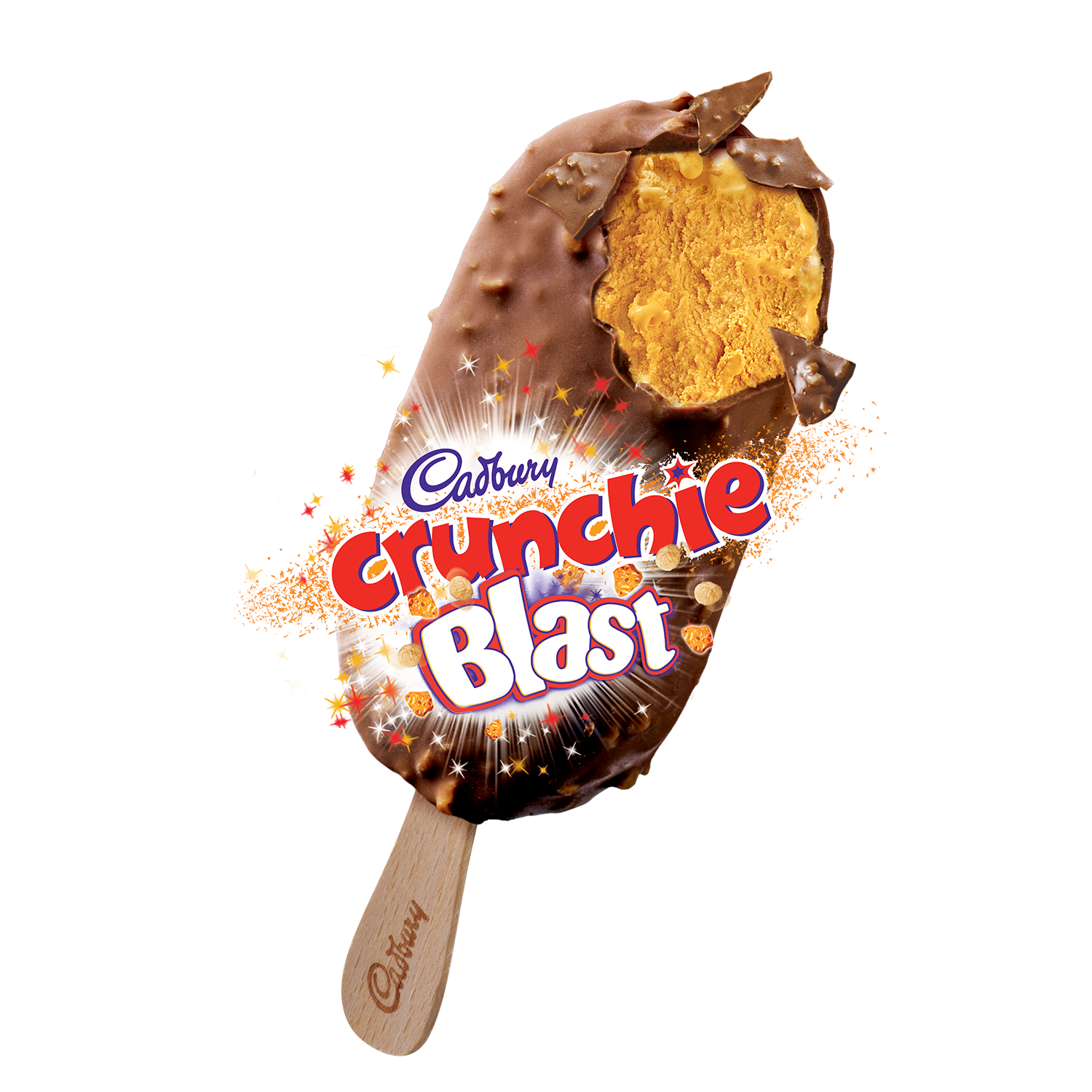 Cadbury Crunchie Blast Ice Cream Supply wholesale from D'Auria Brothers