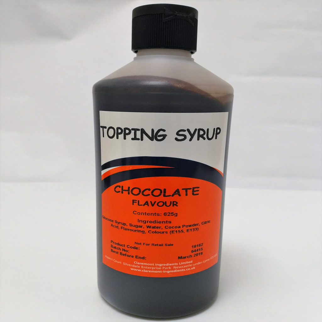 Chocolate Bottle Topping Syrup Ice Cream Supply wholesale from D