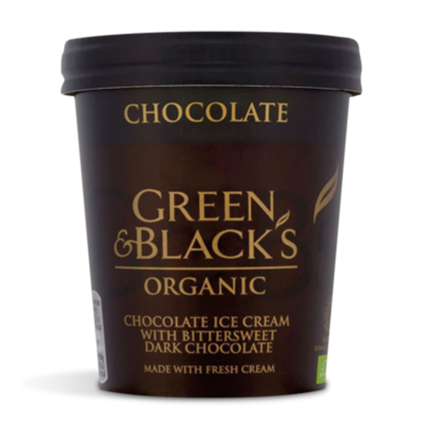 natural chocolate ice cream