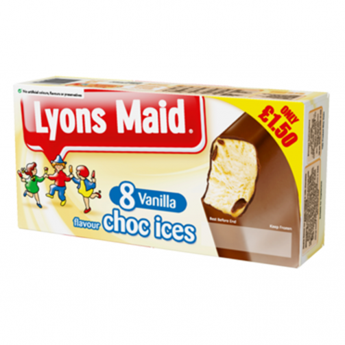 Lyons Maid Vanilla Choc Ices