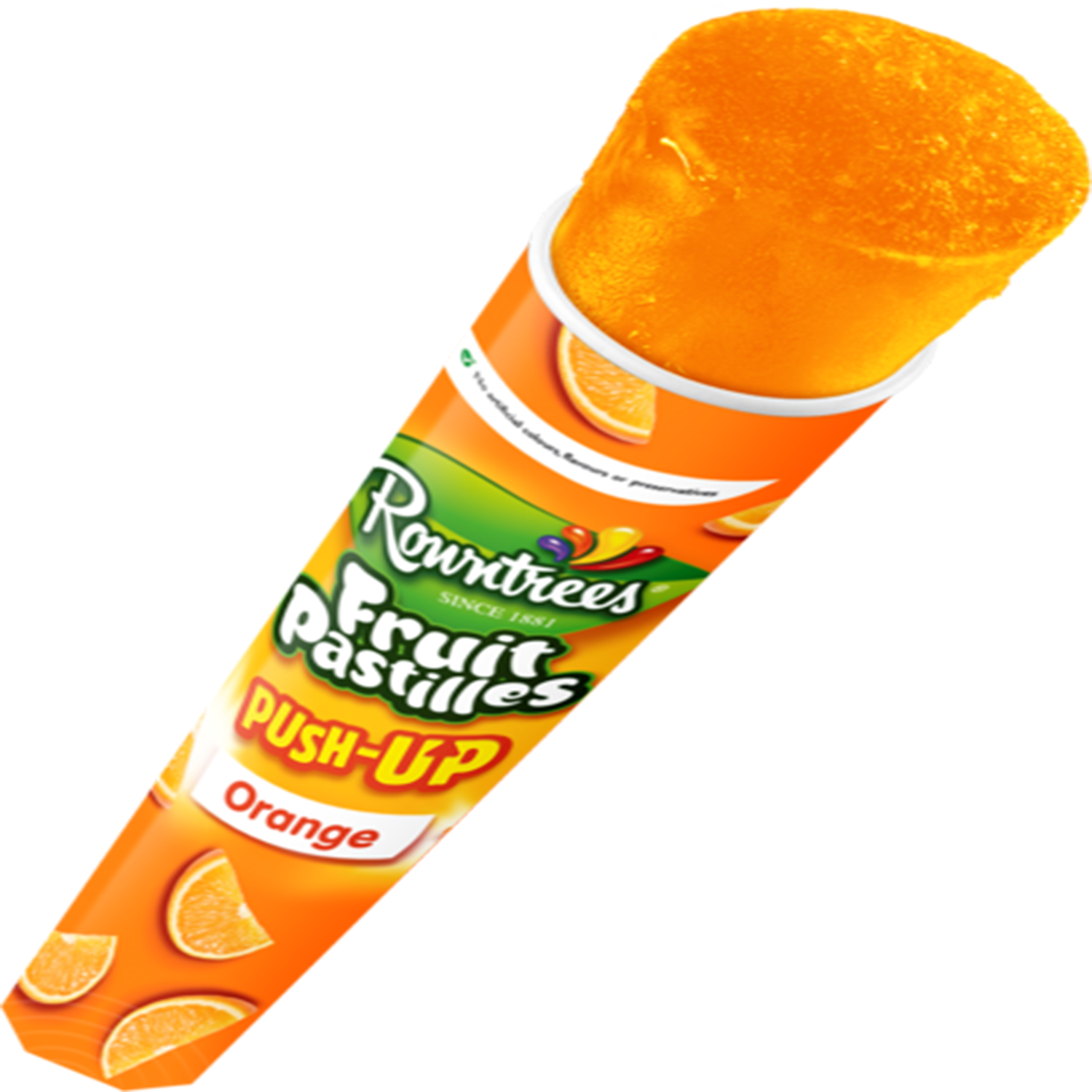 Rowntrees Fruit Pastille Push Up Orange D'Auria Brothers