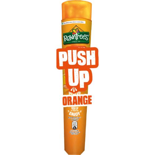 Rowntrees Orange push up lolly