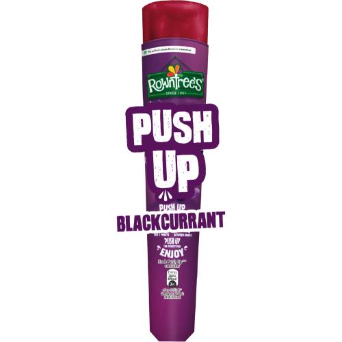 Rowntrees blackcurrent push up lolly
