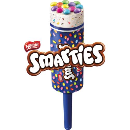 Smarties Push Up Lolly