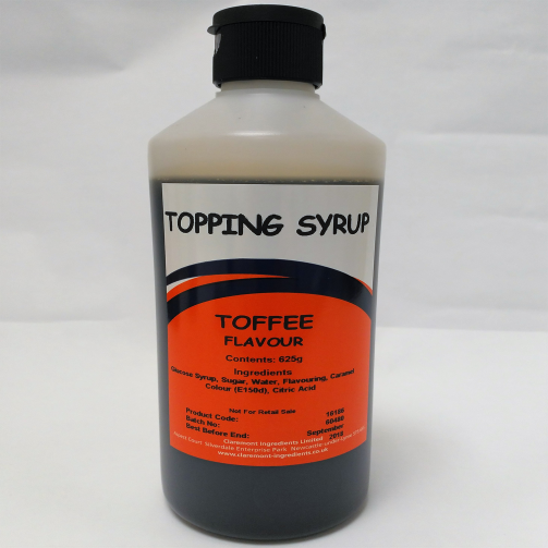 Toffee Bottle Topping Syrup
