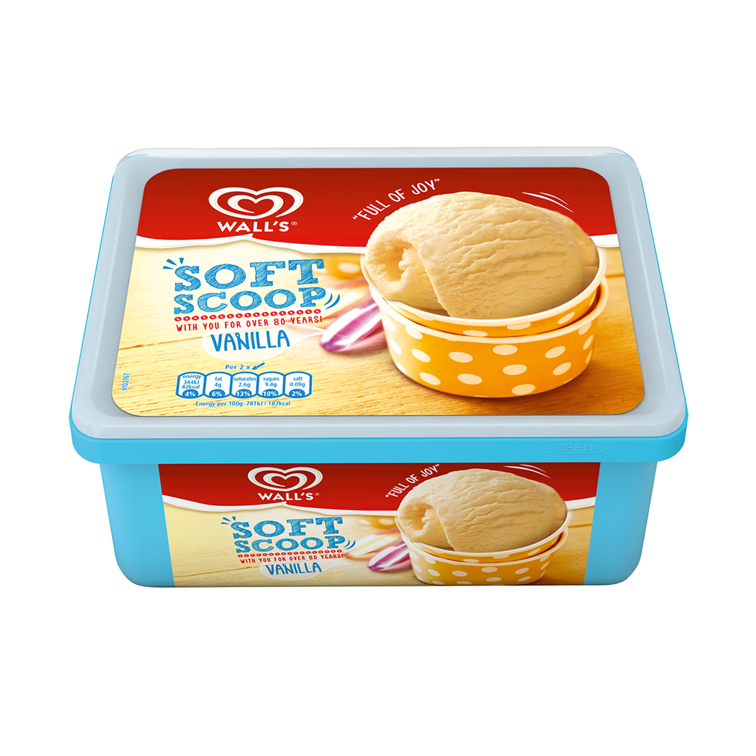  Walls  Vanilla Scoop Ice  Cream  Supply wholesale from D 