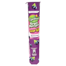 rowntrees blackcurrant fruit pastille push up