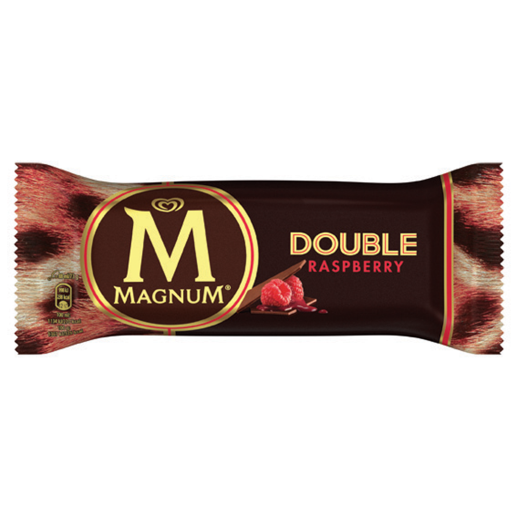 Magnum double Raspberry Ice Cream Supply wholesale from D'Auria Brothers